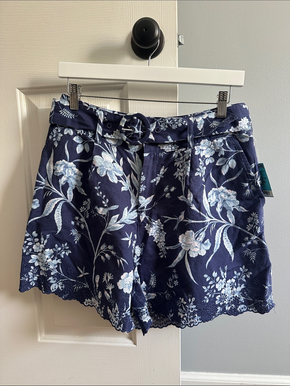 High waisted dress shorts